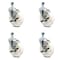 Service Caster 5 Inch Nylon Wheel Swivel 10mm Threaded Stem Caster Set with Brake SCC SCC-TS20S514-NYS-TLB-M1015-4 - alternate 1